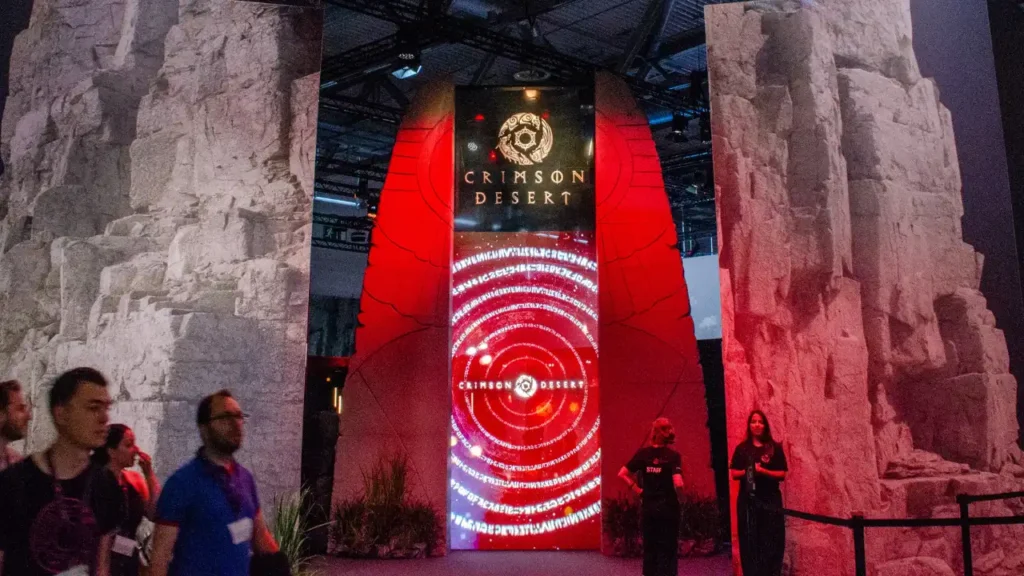 Heaven Media x Crimson Desert stand de la Gamescom